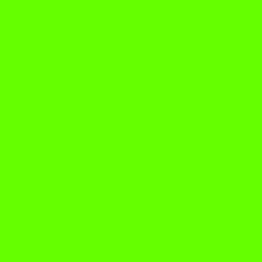 Color HSL 96°, 100%, 50% : Bright green