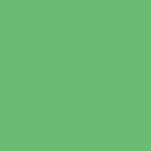 Color #6bbb72 