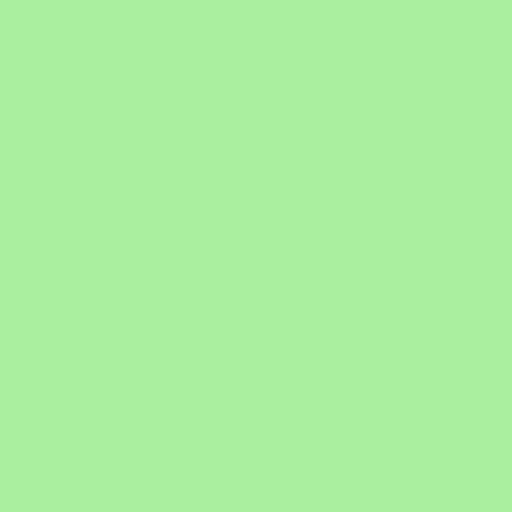 Color #a7ee9f 