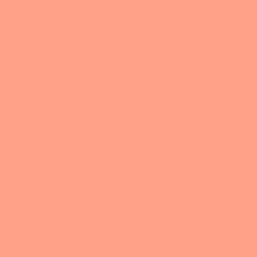 Color RGB 255,160,137 : Vivid tangerine