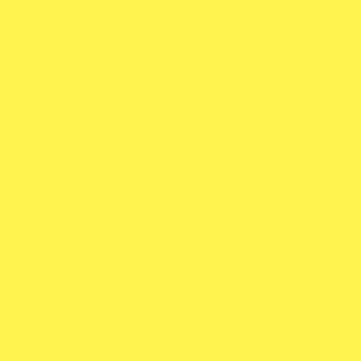 Color RGB 255,244,79 : Lemon yellow