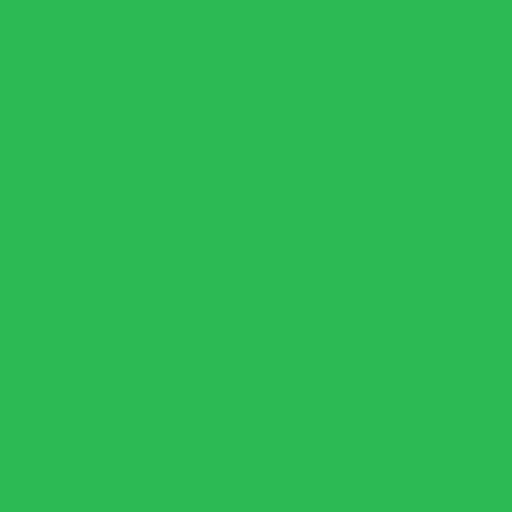 Color #2bba54 